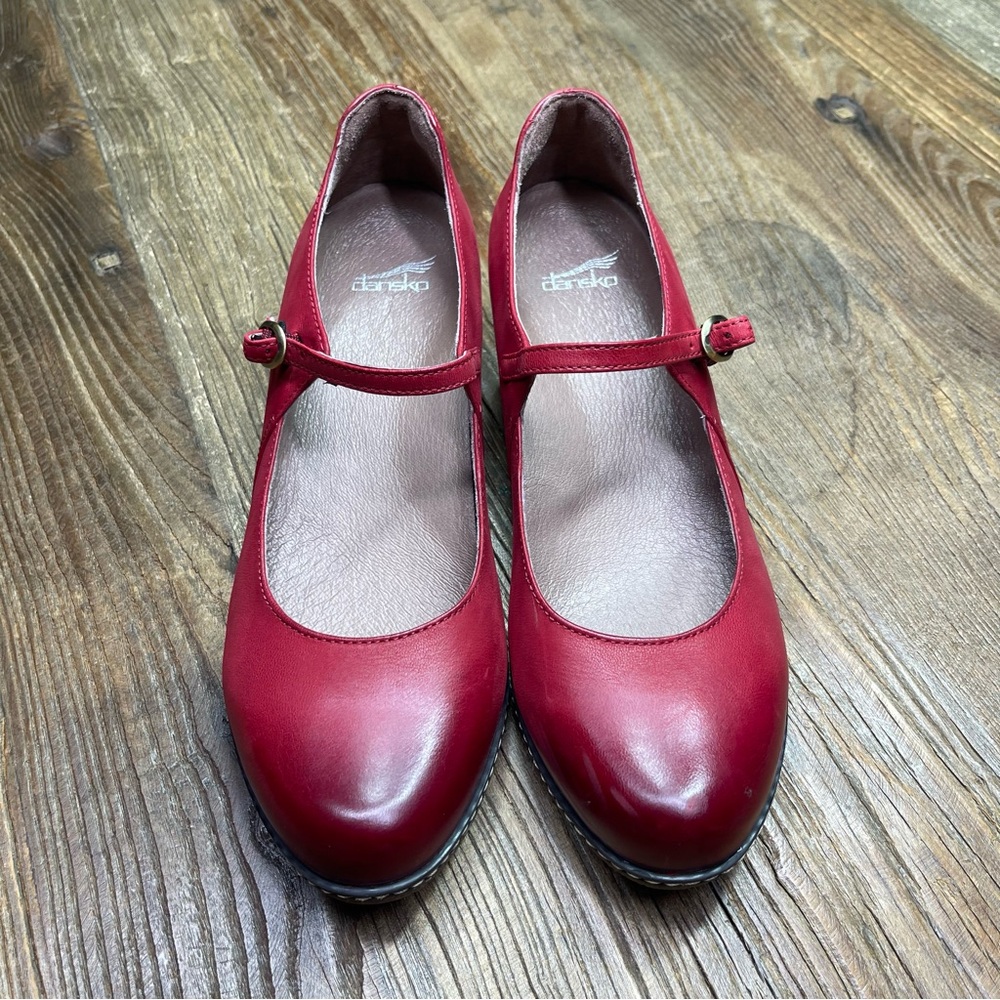 New ~ Dansko Women's Loralie Mary Jane Flat Size 41~ 10.5-11 US - Picture 3 of 14